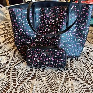 Kate Spade floral purse and wallet